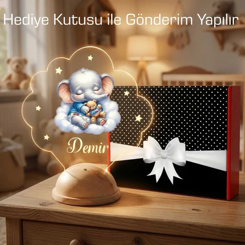 Gök kuşağı Tema Gece Lambası