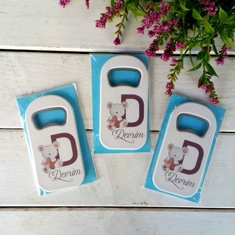 Ayıcık Temalı Uzun Açacak Magnet