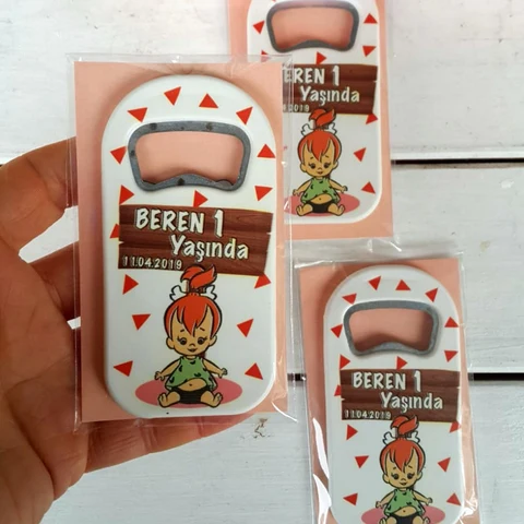 Çakıl Temalı Açacak Magnet