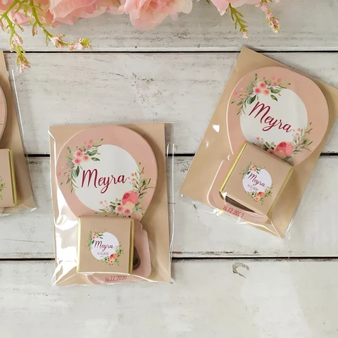 Tek Paket Bebek Çikolatası ve Açacak Magnet