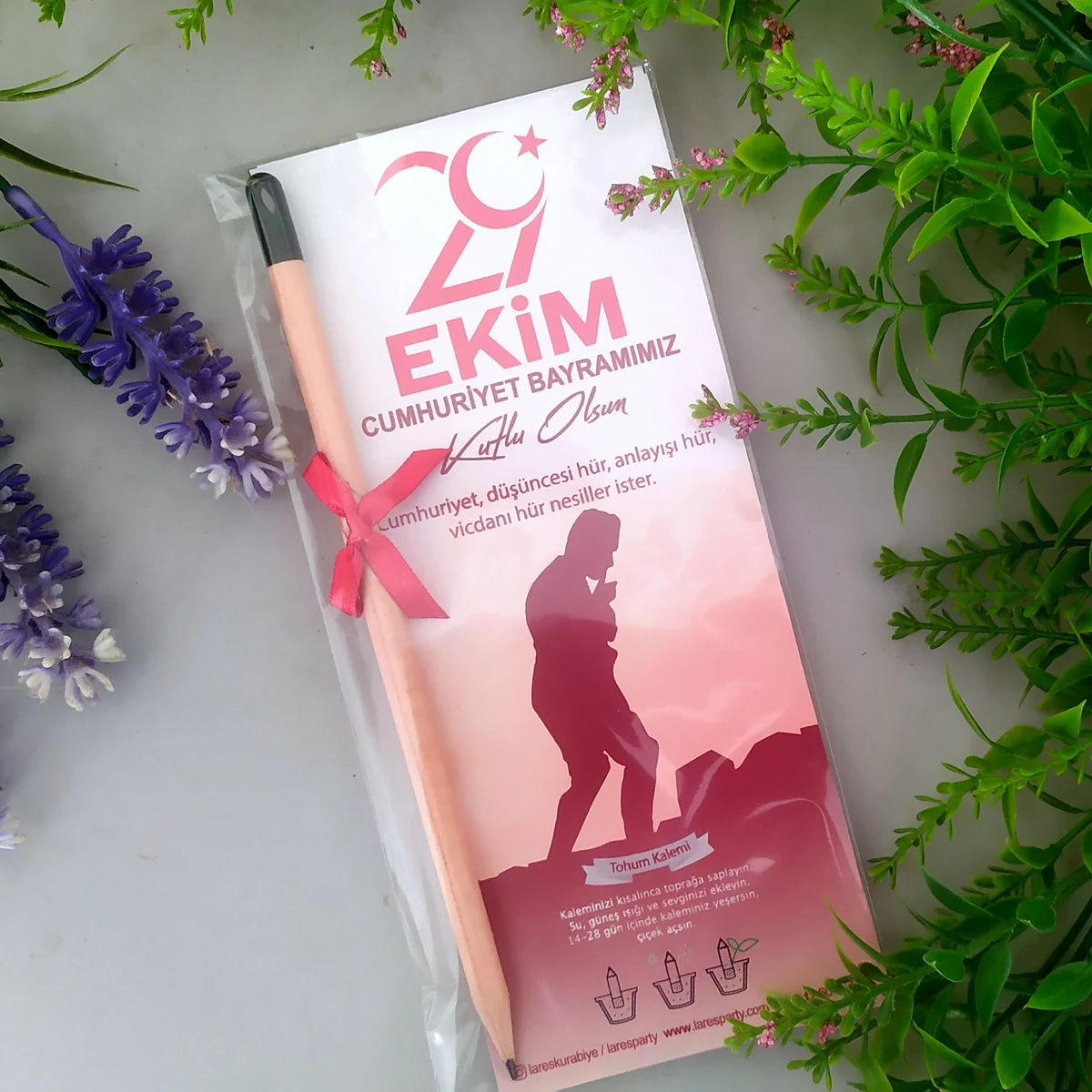 29 Ekim Temalı Tohumlu Kalem