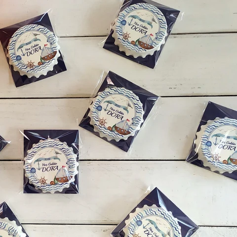 Deniz Tema Yuvarlak Açacak Magnet