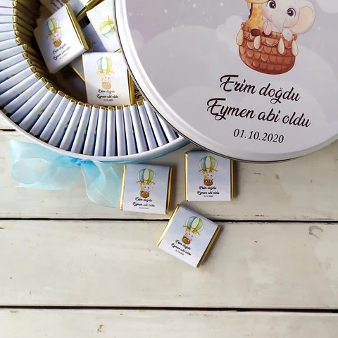 Uçan Balon Konsept Bebek Çikolatası