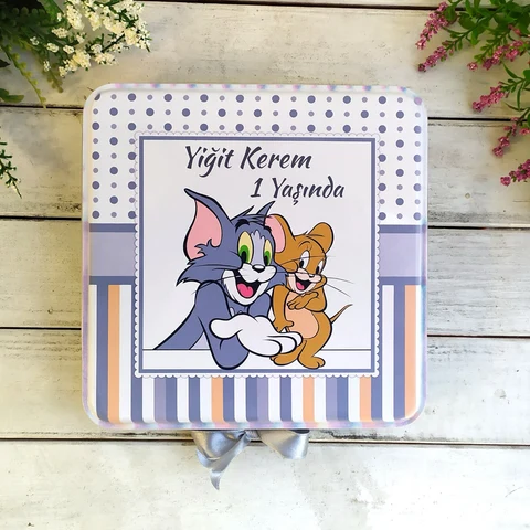 Tom ve Jerry Tema Bebek Çikolatası