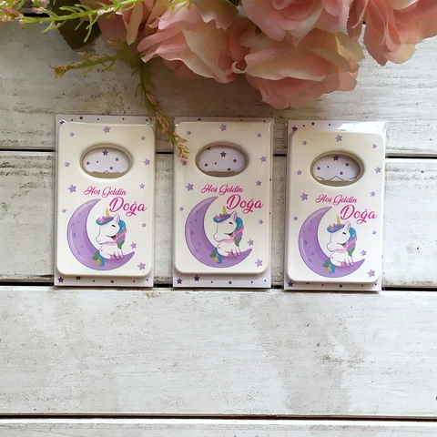 Unicorn Konsept 50 Çikolata 25 Açacak Magnet