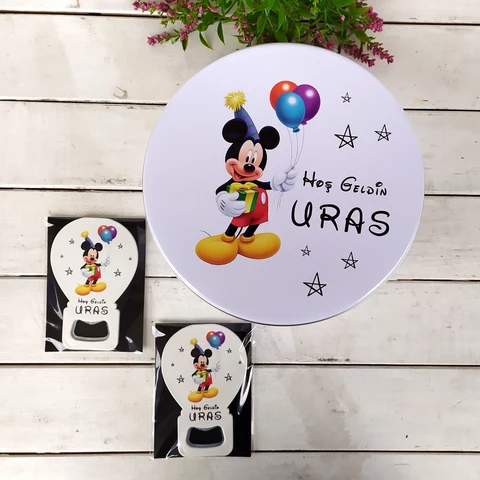 Mickey Konsept 50 Çikolata 25 Balon Magnet