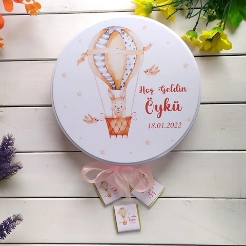 Tavşan Tema Hediyesi Bebek Çikolatası