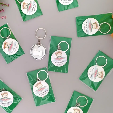 Ayıcık Tema Acaçak Anahtarlık