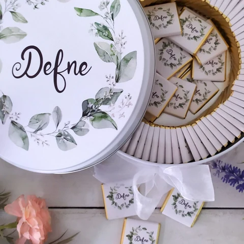 Defne Tema Bebek Çikolatası