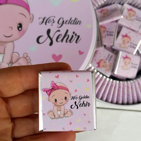 Bebek Temalı Bebek Çikolatası ( magnet hariç )