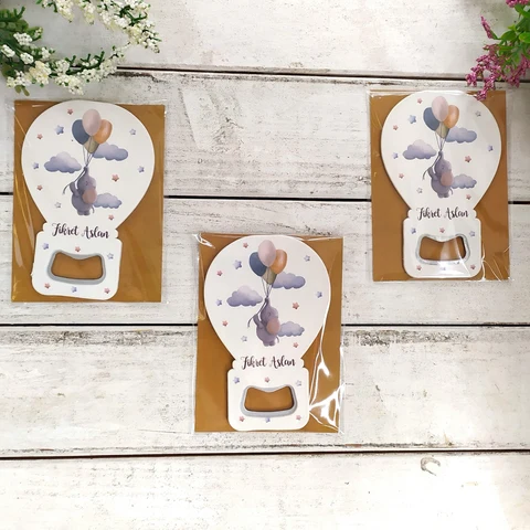 Fil Konsept 50 Çikolata 25 Balon Açacak Magnet