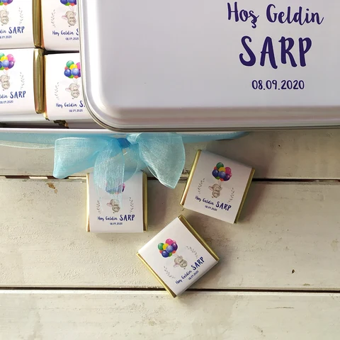 Fil Temalı Bebek Çikolatası
