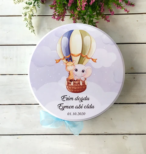 Uçan Balon Konsept Bebek Çikolatası