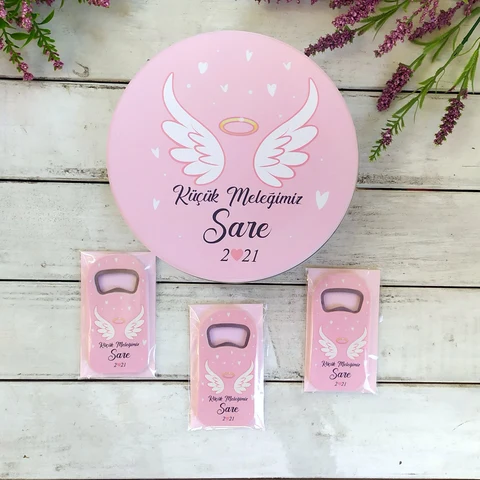 Melek Kanat Konsept 50 Çikolata 25 Uzun Açacak Magnet