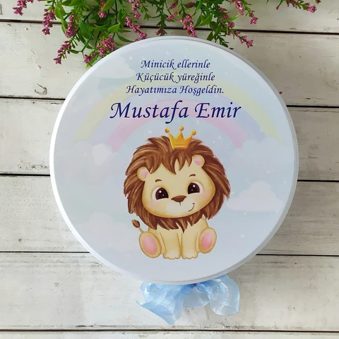 Aslan Tema Bebek Çikolata