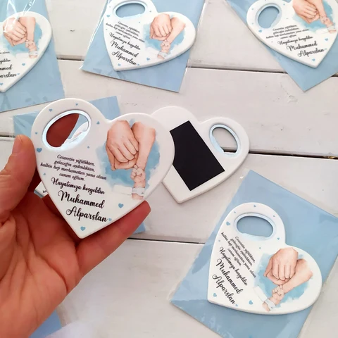Aile Tema Kalp Açacak Magnet