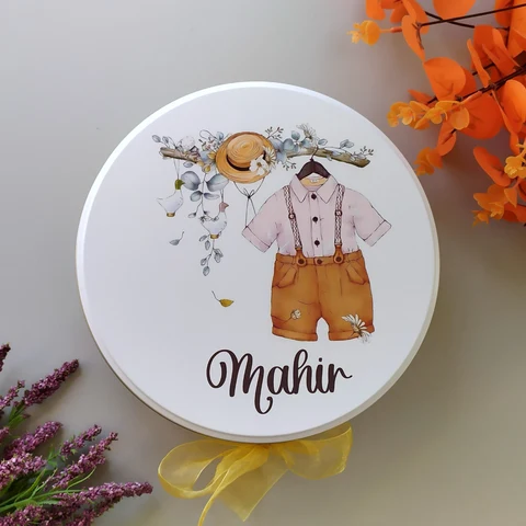 Yeni Doğum Hediyesi Bebek Çikolatası