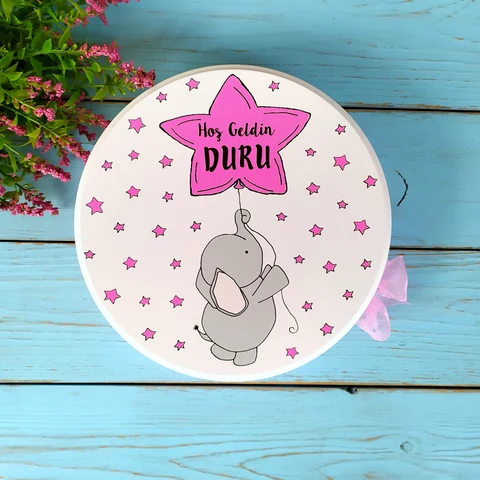 Kız Bebek Hediyesi Bebek Çikolatası