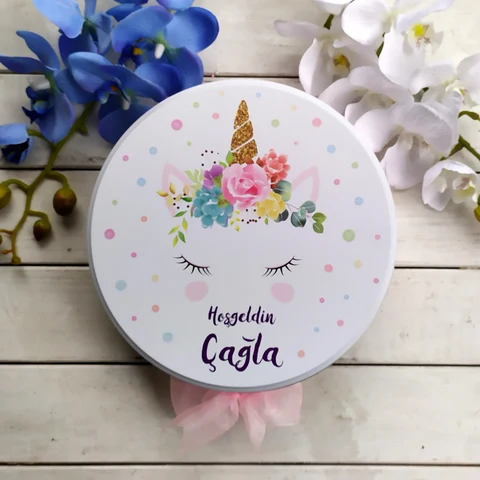 Unicorn Tema Bebek Çikolatası