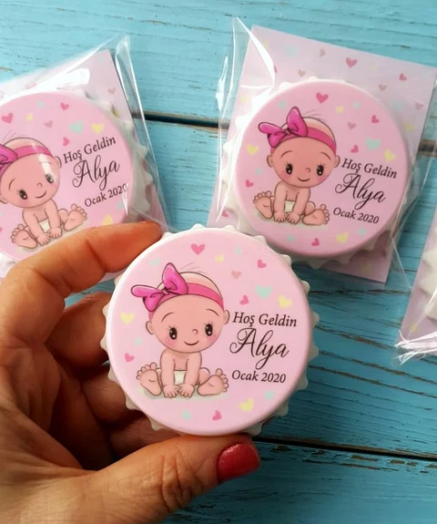 Hoşgeldin Bebek Açacak Magnet