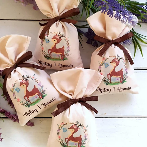 Bambi Temalı Lavanta Kesesi