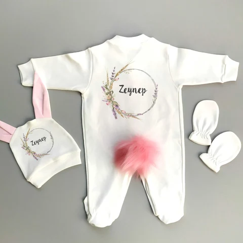 Çiçek Tema 3'lü Set