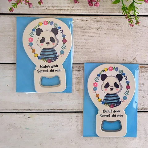 Panda Tema Açacak Magnet