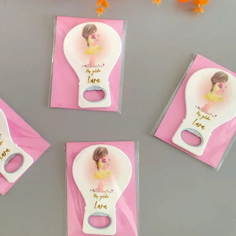 Yeni Bebek Tema Balon Açacak Magnet