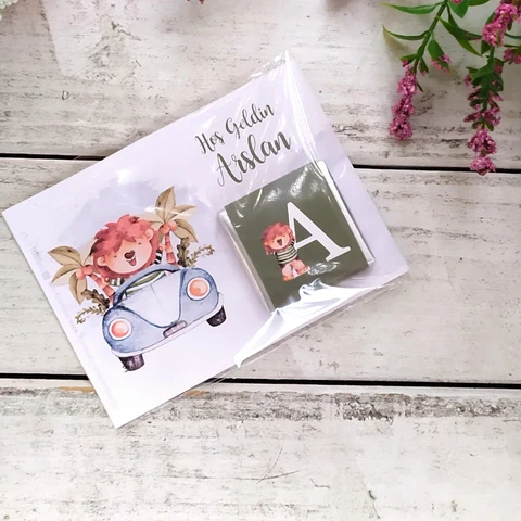 Tekli Erkek Bebek Çikolatası