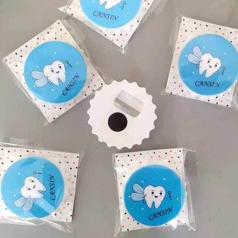 Erkek Bebek Diş Buğdayı Tema Açacak Magnet