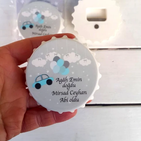 Araba Konsept 50 Çikolata 25 Açacak Magnet