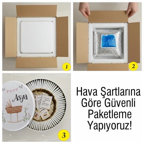 Peri Tema Bebek Çikolatası