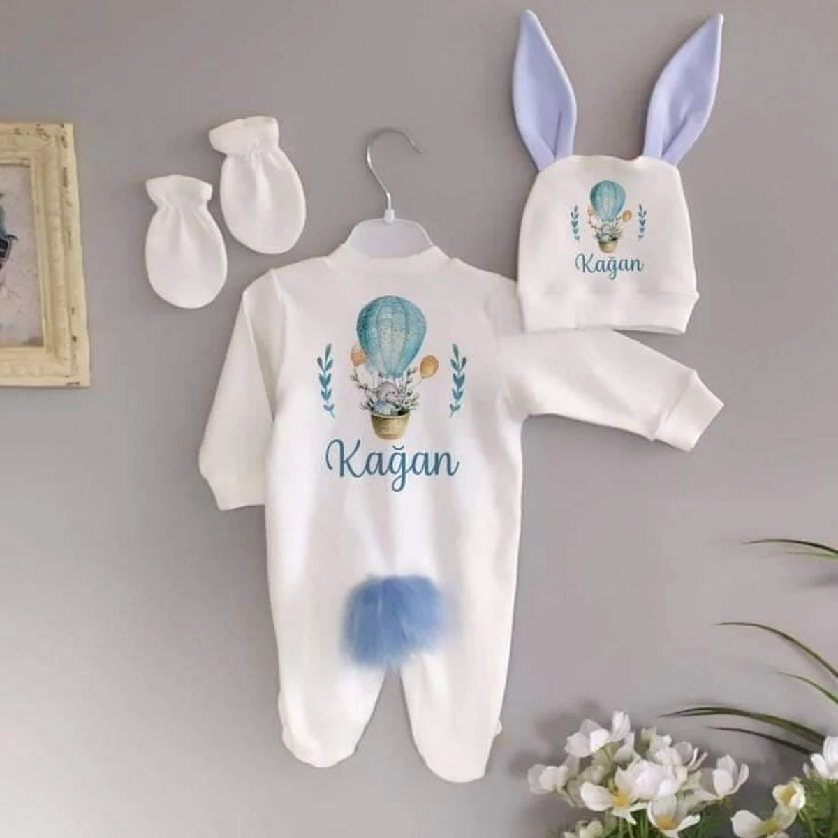 Fil Tema 3'lü Tavşan Set