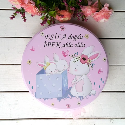Tavşan Konsept Bebek Çikolatası ( magnet hariç )