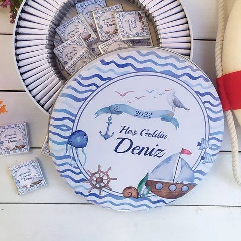 Deniz Tema Bebek Çikolata