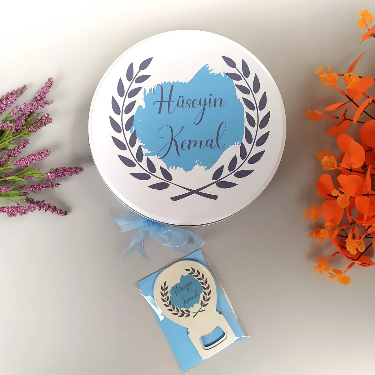 Çelenk Konsept 50 Çikolata 25 Balon Açacak Magnet