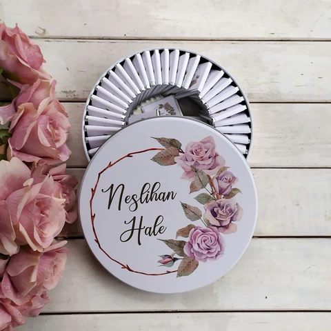 Gül Konsept 50 Çikolata 25 Balon Açacak Magnet