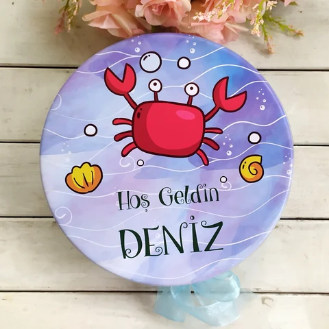 Deniz Temalı Bebek Çikolatası