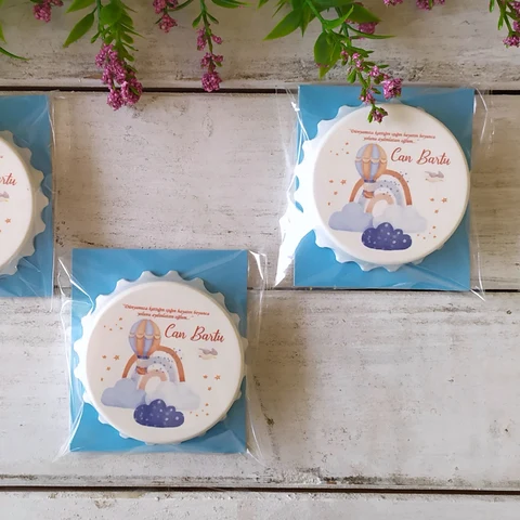 Uçan Balon Tema Açacak Magnet