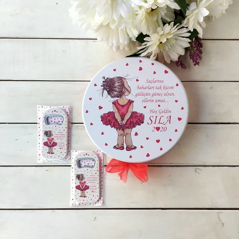 Balerin Konsept 50 Çikolata 25 Uzun Açacak Magnet