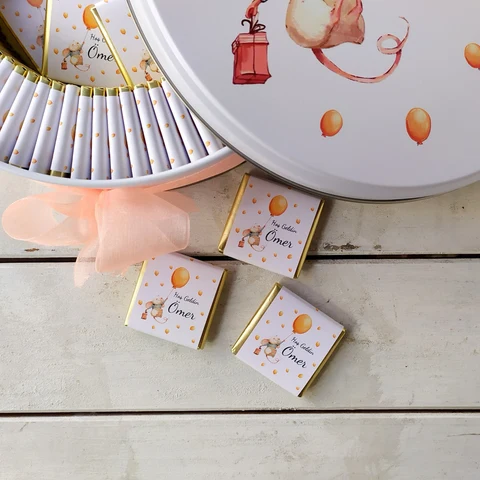 Fare Temalı Bebek Çikolatası