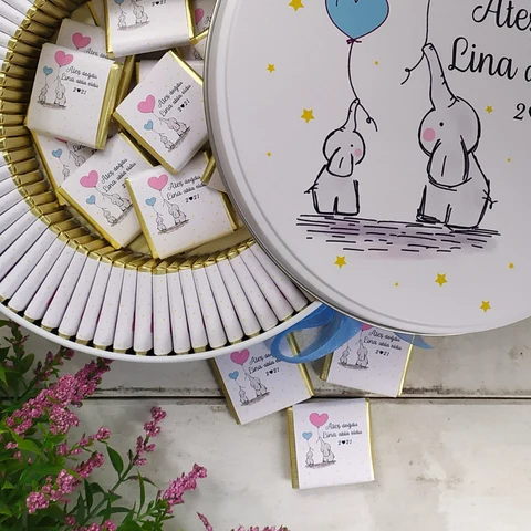 Fil Tema Bebek Çikolatası