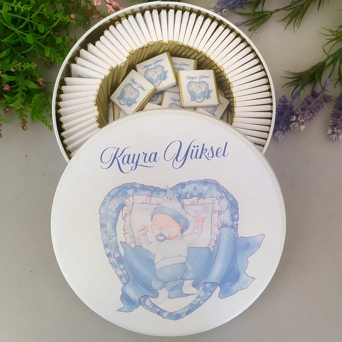 Bebek Tema Bebek Çikolatası