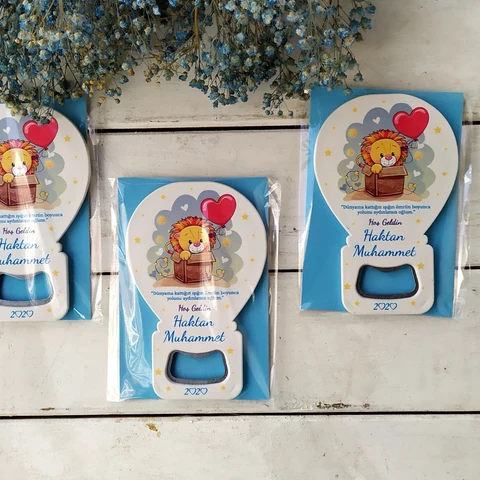Aslan Tema Balon Magnet