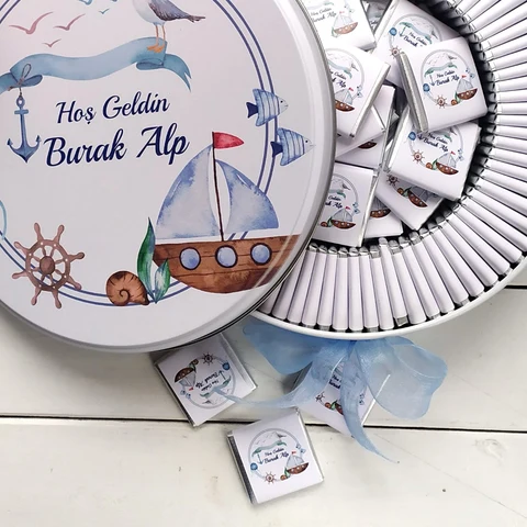 Deniz Tema Bebek Çikolatası