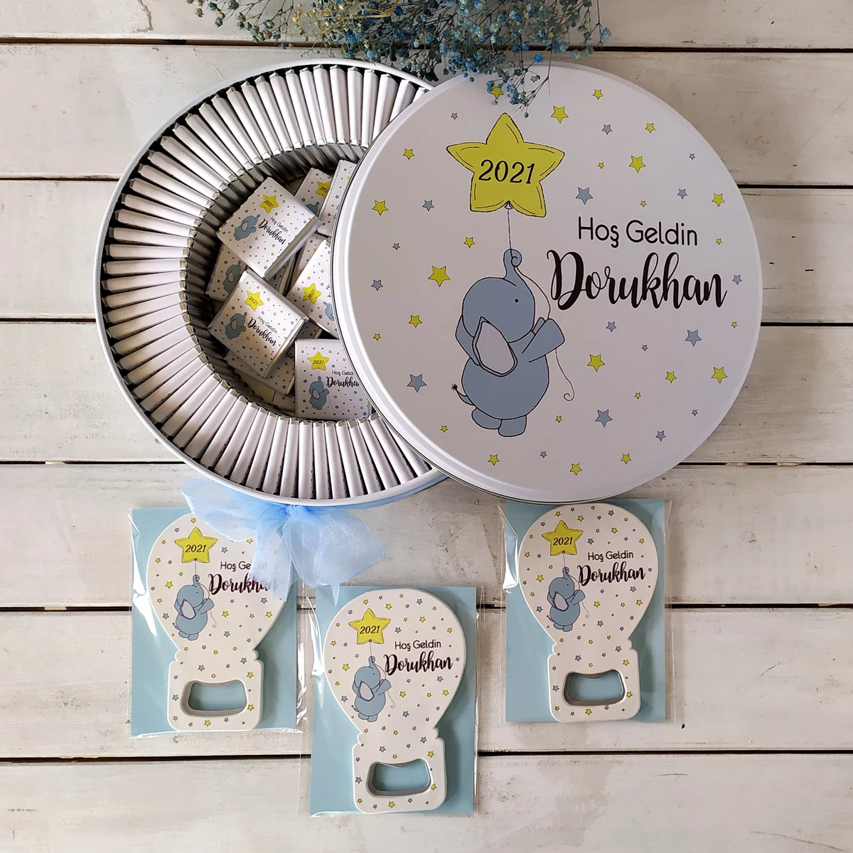 Fil Konsept 50 Çikolata 25 Balon Magnet