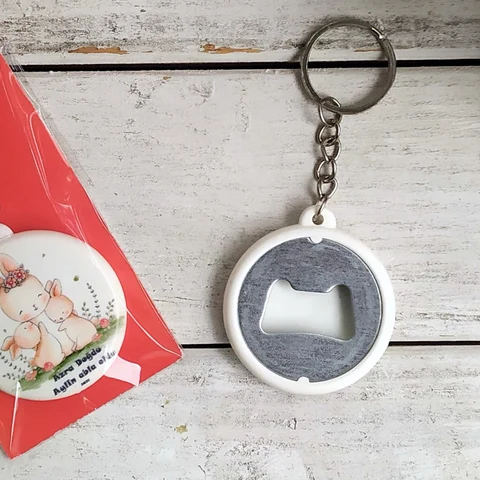 Tavşan Konsept Açacak Anahtarlık