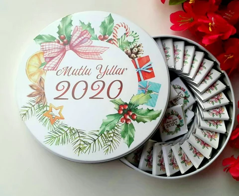 Hediyelik Yeni Yıl Çikolatası