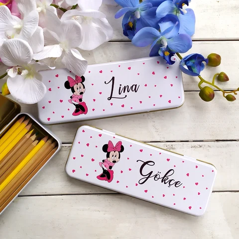 Minnie Konsept Kalem Kutu ( Menteşesiz)