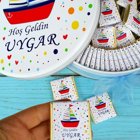Denizci Konsept Bebek Çikolatası
